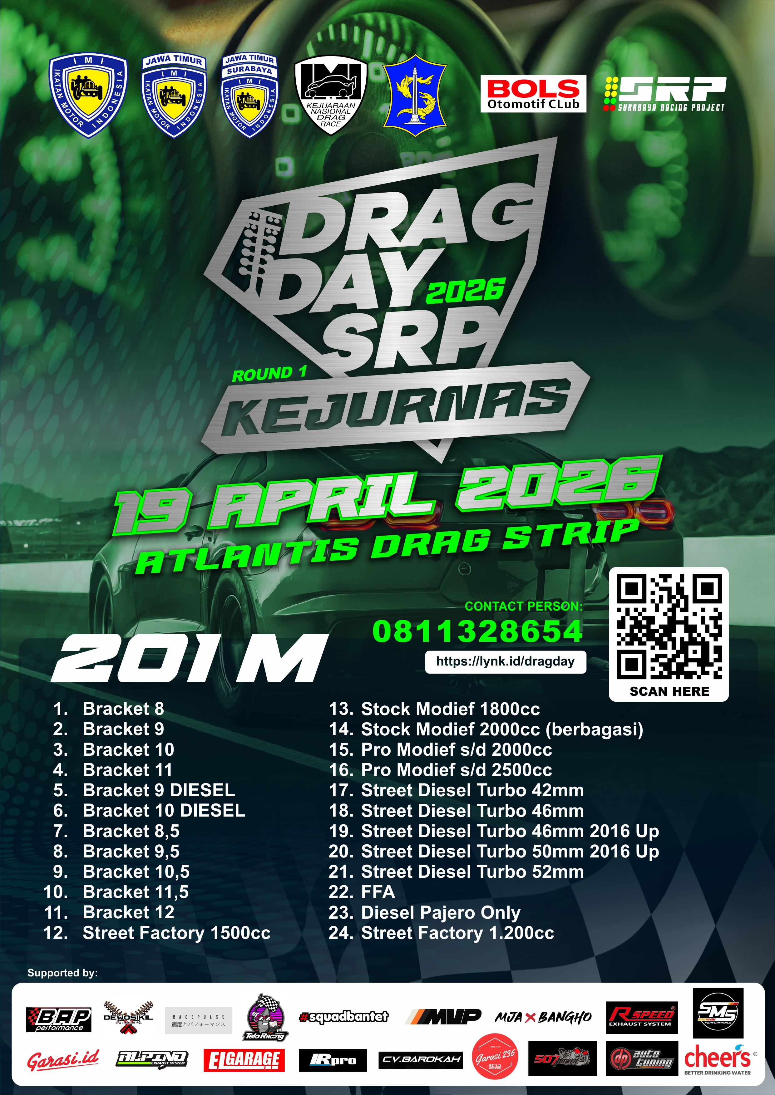 DRAG DAY SRP - KEJURNAS Putaran 1 2026